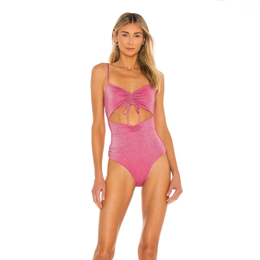 L*Space Pink Rumi Classic One Piece